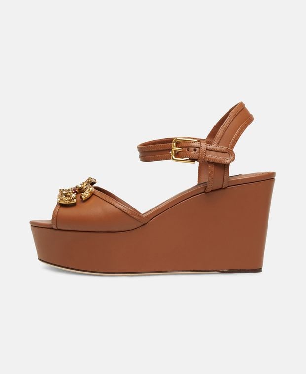 Dolce & Gabbana Wedge sandals Bianca
