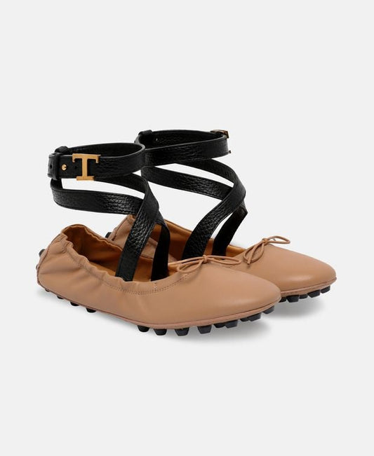 Tod's Ballerina flat with straps