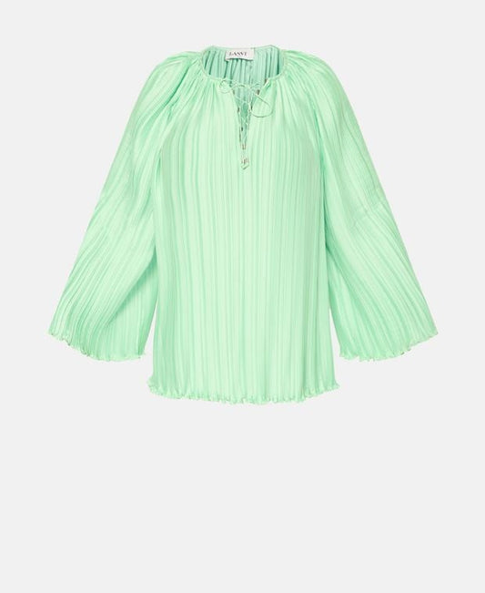 Lanvin Pleated shirt blouse