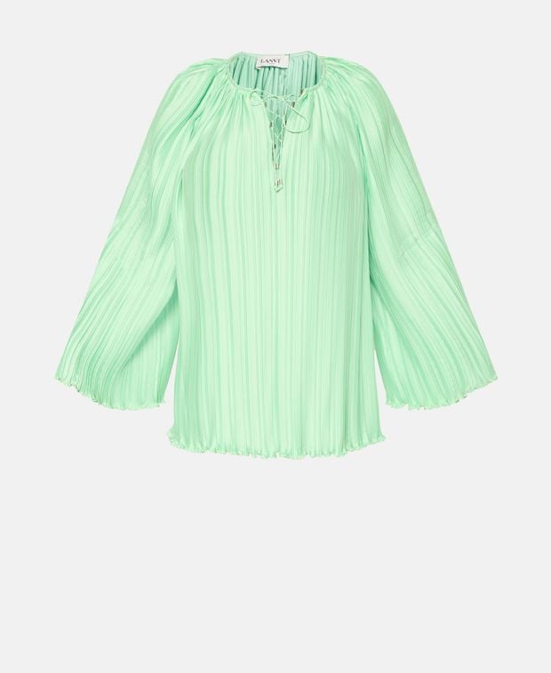 Lanvin Pleated shirt blouse