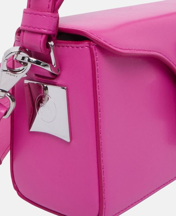 Lanvin Leather shoulder bag Palm