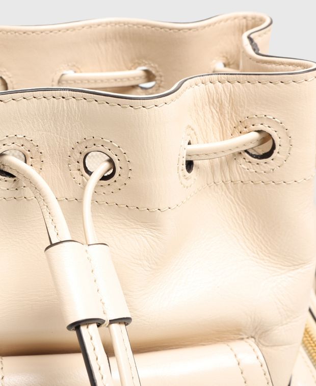 Chloé Leather shoulder bag Bucket
