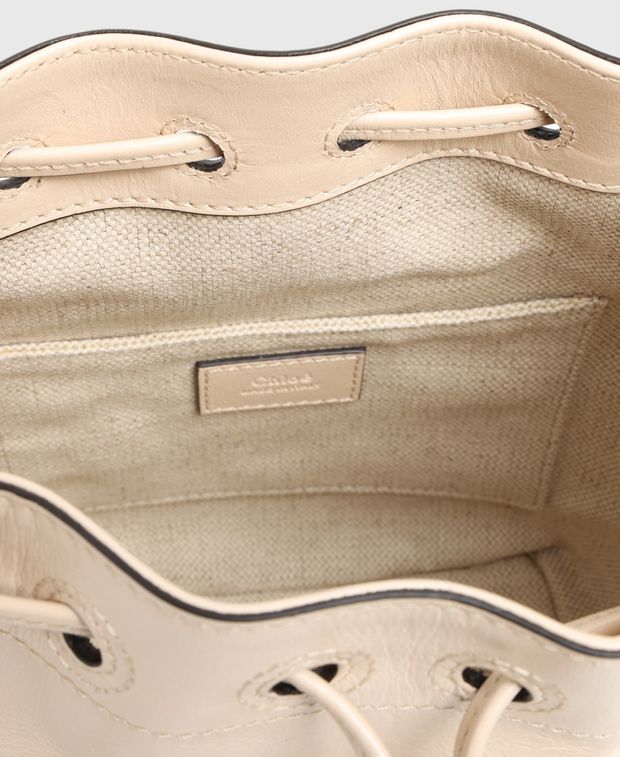 Chloé Leather shoulder bag Bucket