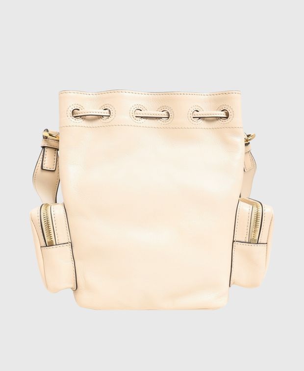 Chloé Leather shoulder bag Bucket