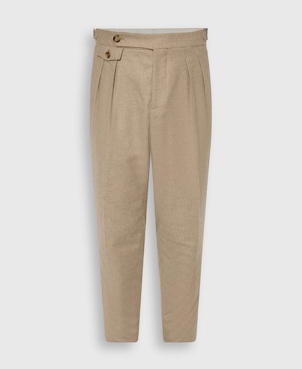 Brunello Cucinelli Cashmere-blend trousers