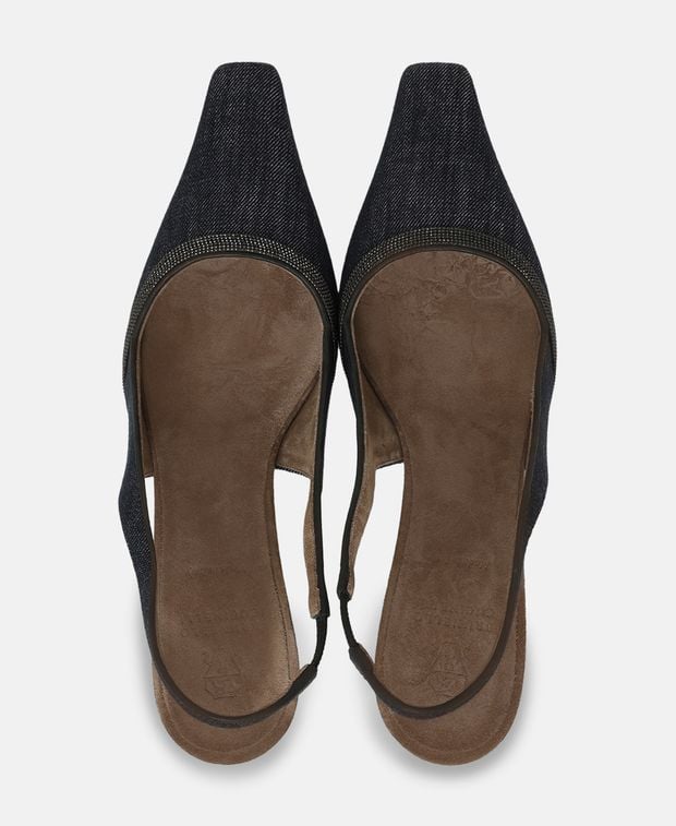 Brunello Cucinelli Slingback pumps