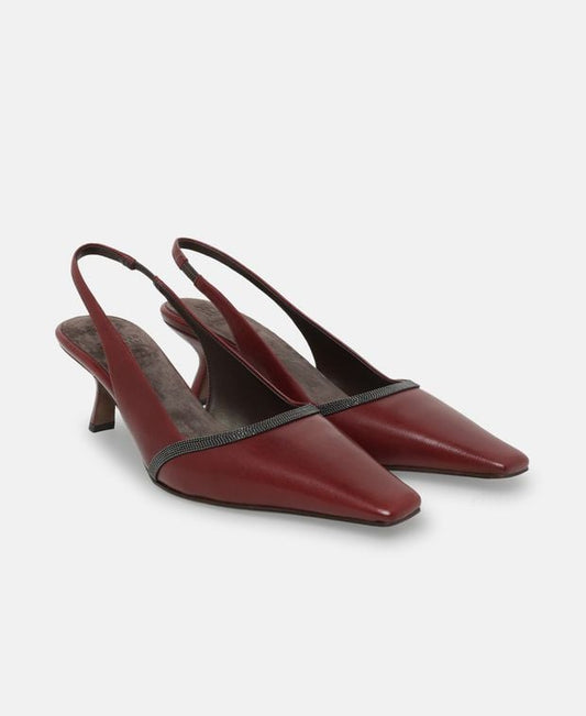 Brunello Cucinelli Slingback pumps