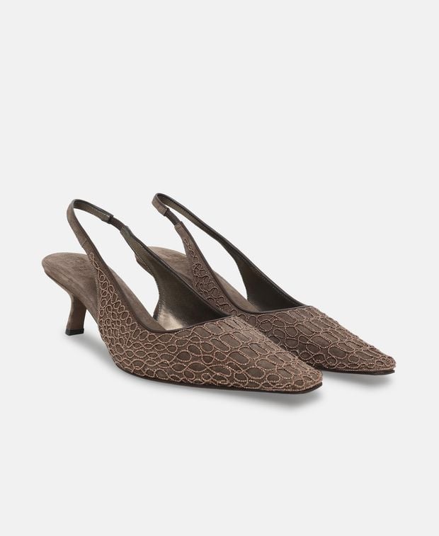 Brunello Cucinelli Slingback pumps