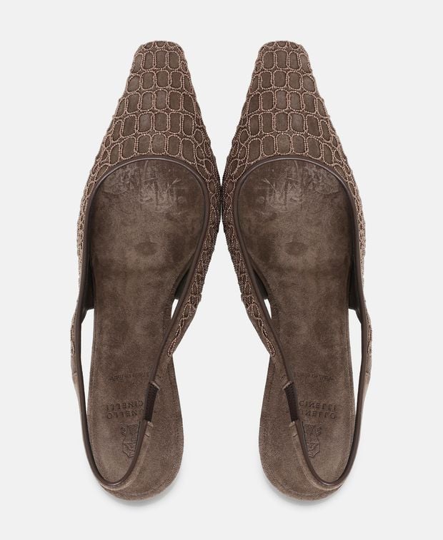 Brunello Cucinelli Slingback pumps