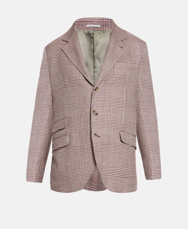 Brunello Cucinelli Wool-blend suit jacket