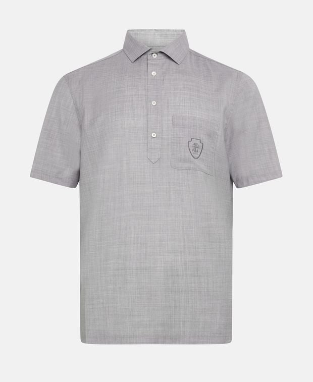 Brunello Cucinelli Woolen polo shirt