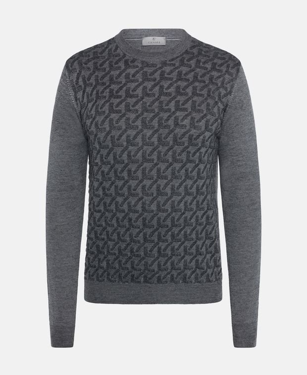 Canali Wool-blend pullover