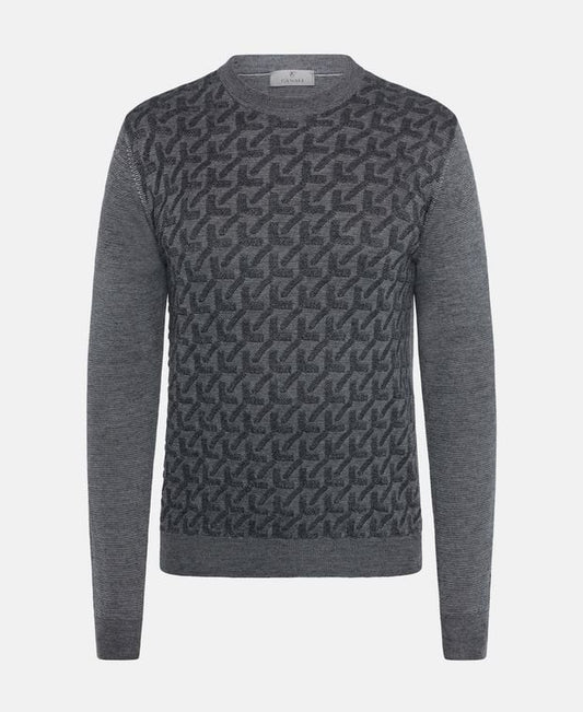 Canali Wool-blend pullover