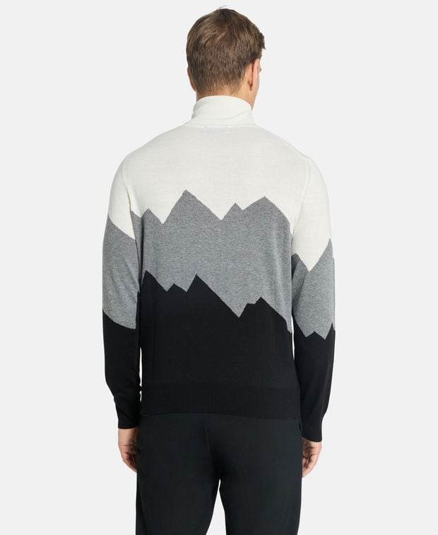 Canali Wool-blend rollneck