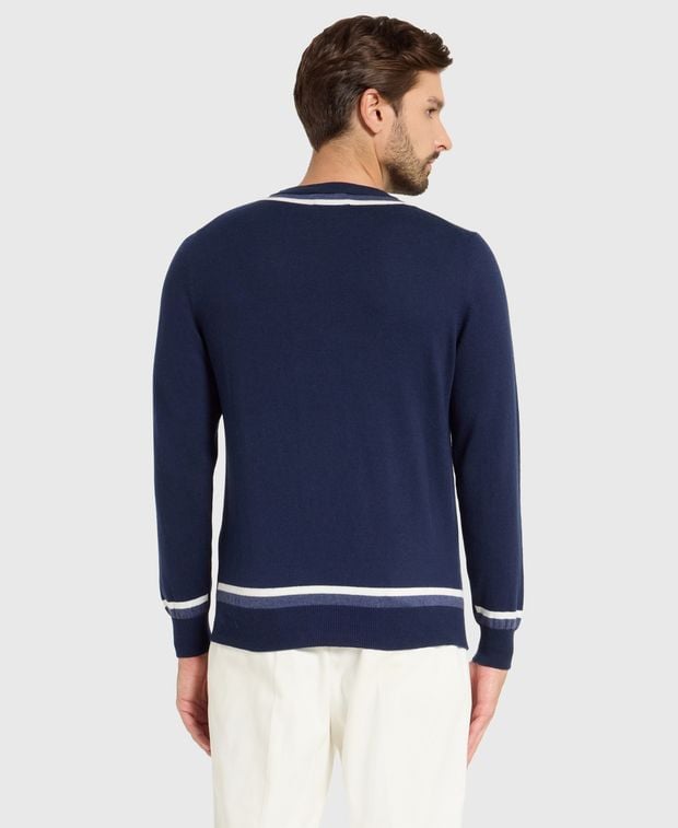 Canali Wool-blend pullover