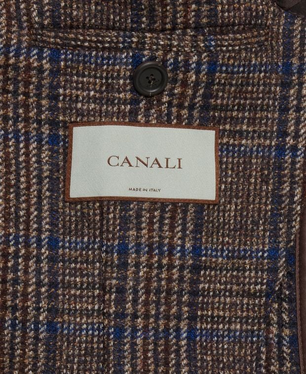 Canali Wool-blend blazer Giacche Sfode