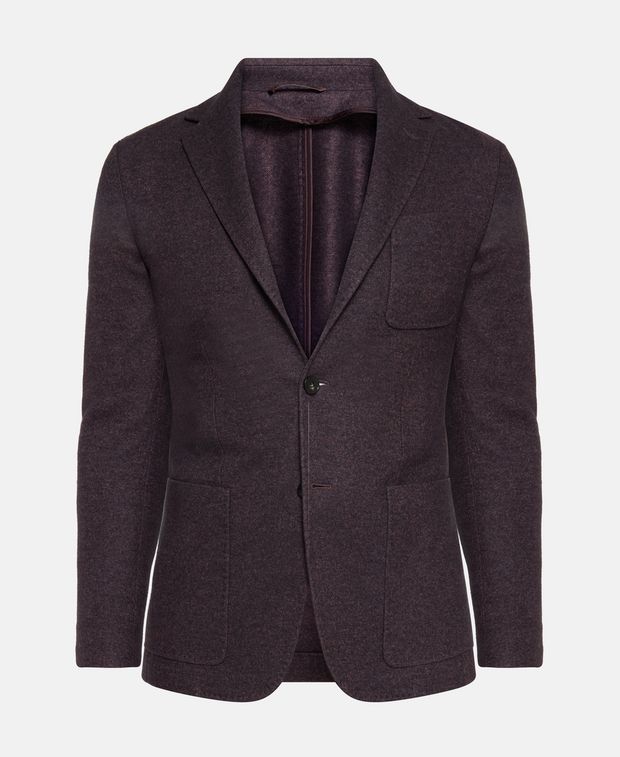 Canali Silk-blend suit jacket