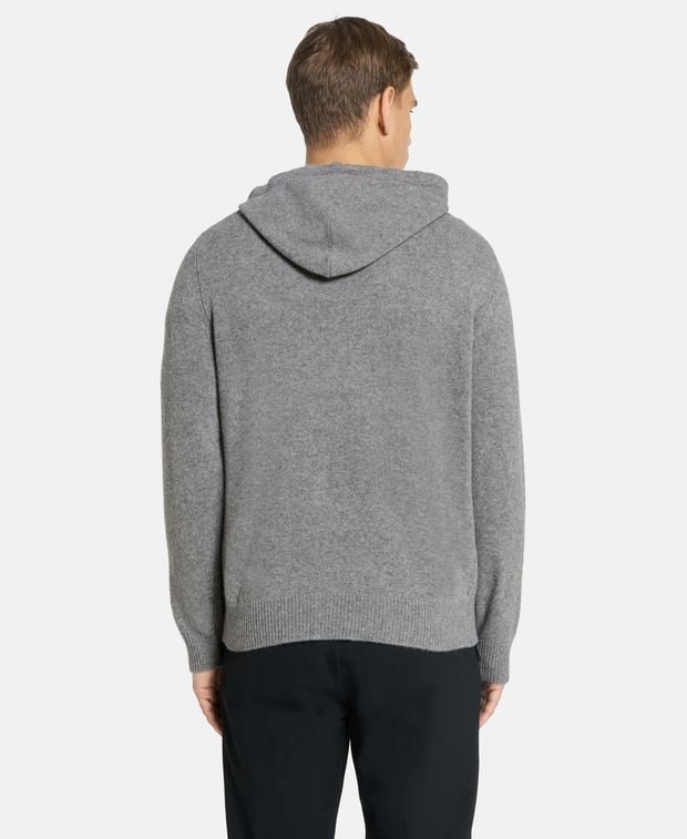 Canali Wool hooded pullover