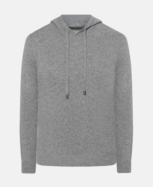 Canali Wool hooded pullover