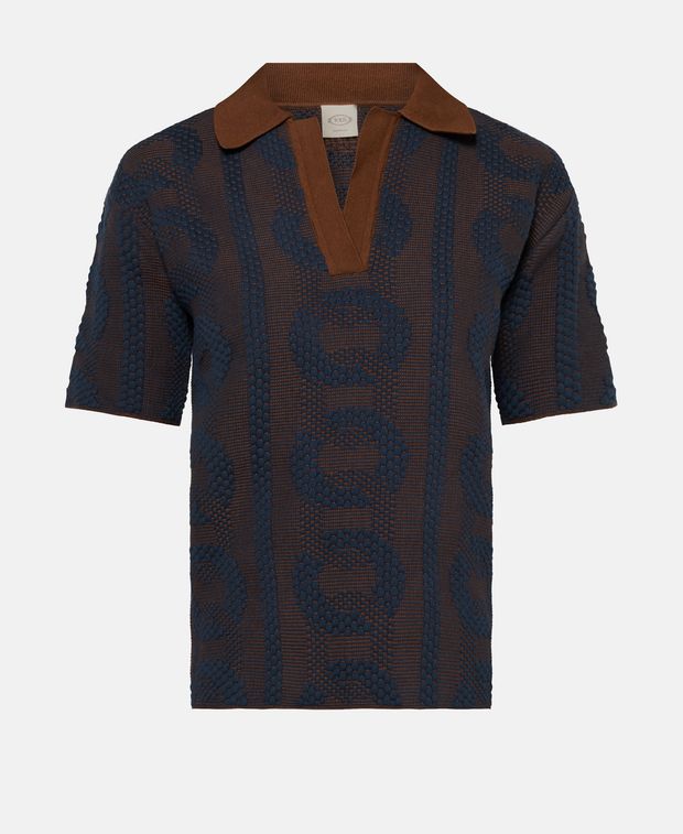 Tod's Knitted polo shirt
