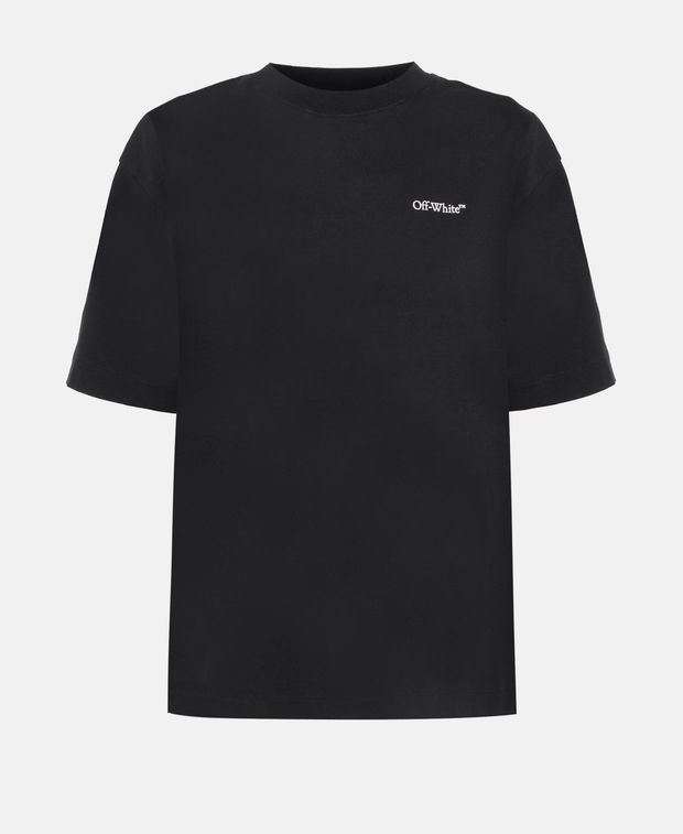 Off-White Crew neck t-shirt Half Arrow Skate
