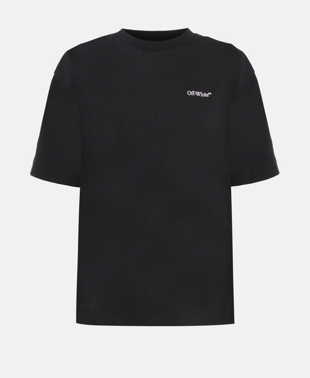 Off-White Crew neck t-shirt Half Arrow Skate