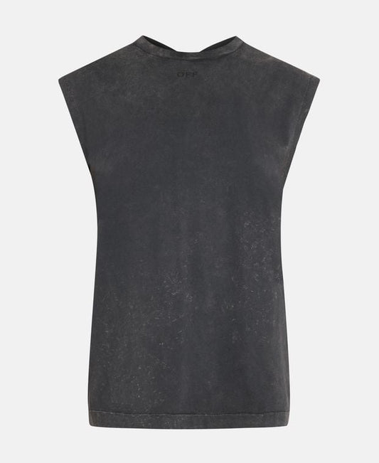 Off-White Tank top Butterfly Patch