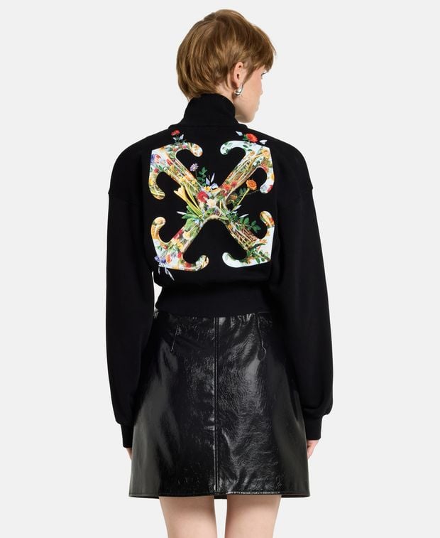 Off-White Sweat jacket Arrow Glass