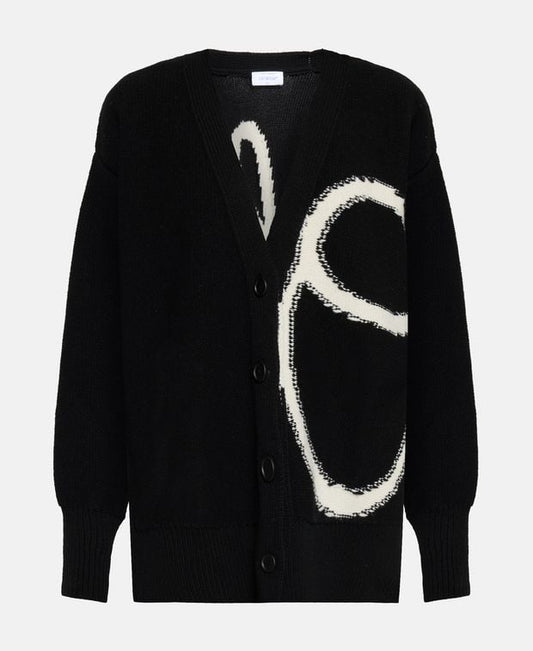 Off-White Wool cardigan Script Off