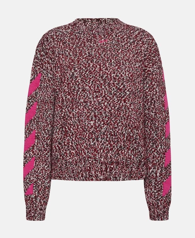 Off-White Wool-blend pullover Mouline