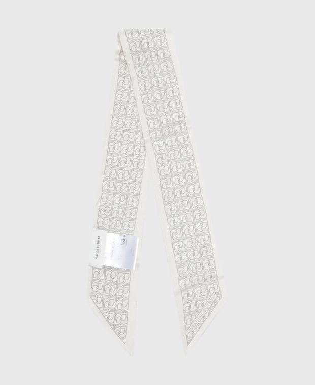 Magda Butrym Silk tie scarf