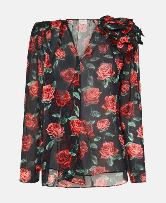 Magda Butrym Silk shirt blouse