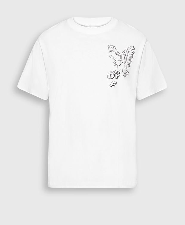 Off-White Crew neck t-shirt Eagle