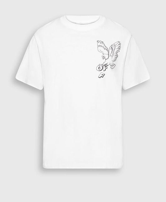 Off-White Crew neck t-shirt Eagle
