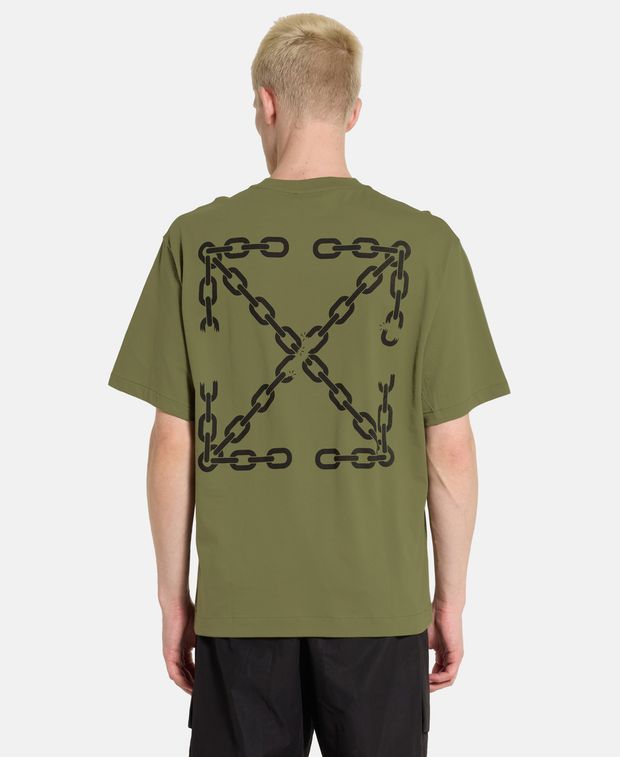Off-White Crew neck t-shirt CHAIN ARROW SKATE