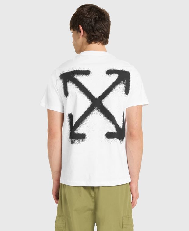 Off-White Crew neck t-shirt Spray can arrow