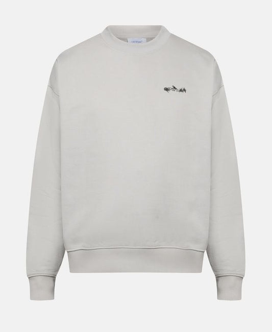 Off-White Sweatshirt Floral Arrow