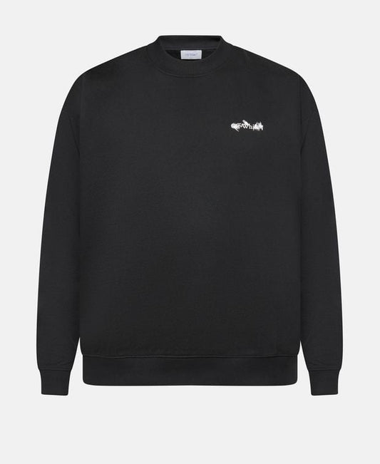Off-White Sweatshirt Floral Arrow