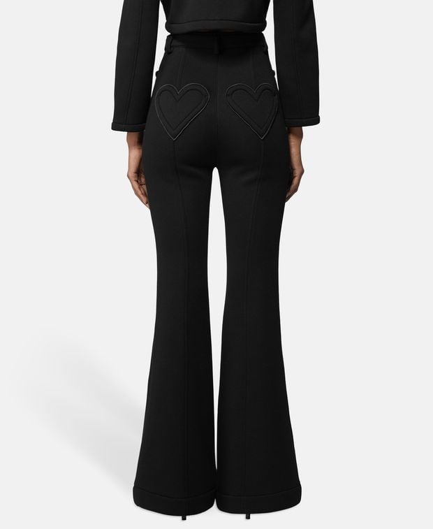 Fiorucci Casual trousers Heart Neoprene