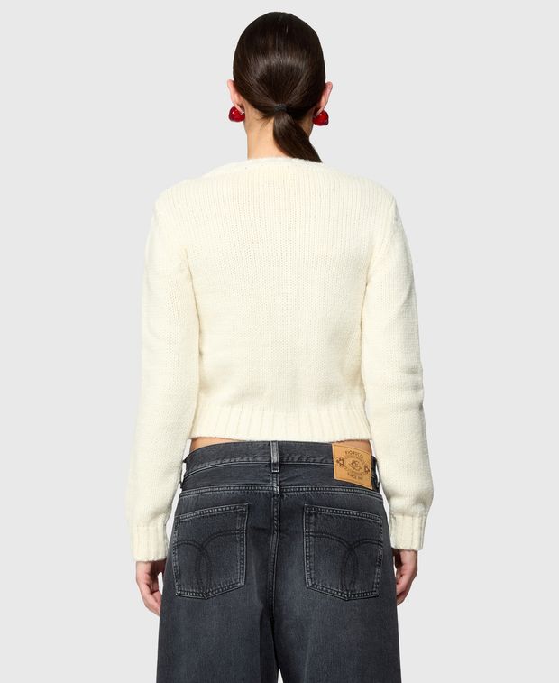 Fiorucci Wool-blend cardigan Cupid