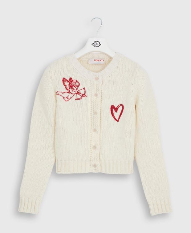 Fiorucci Wool-blend cardigan Cupid