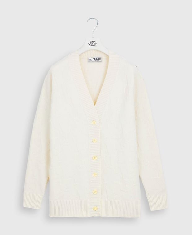 Fiorucci Wool cardigan Kissing Angels