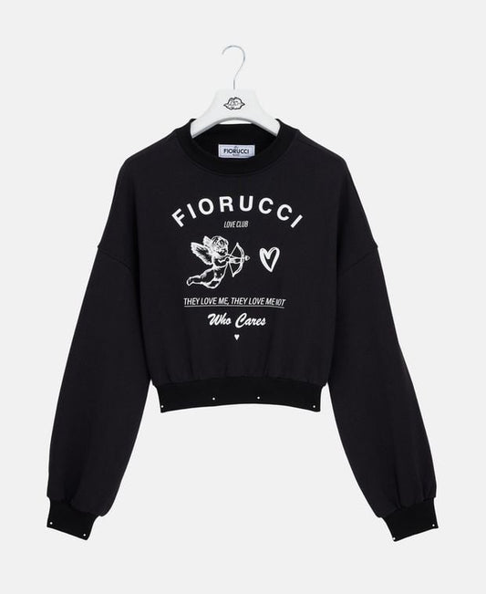 Fiorucci Sweatshirt Cupid Love Club