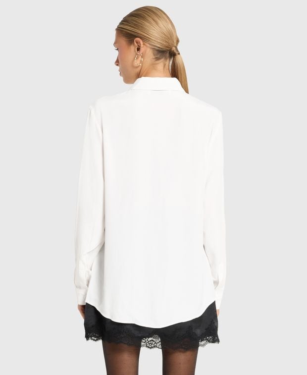 Fiorucci Silk-blend blouse