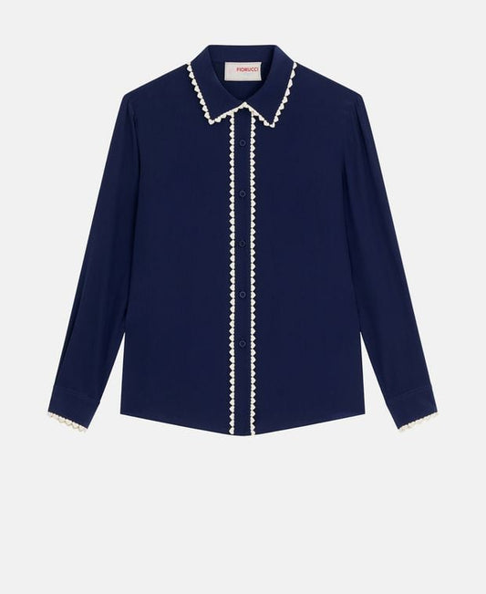 Fiorucci Silk-blend blouse