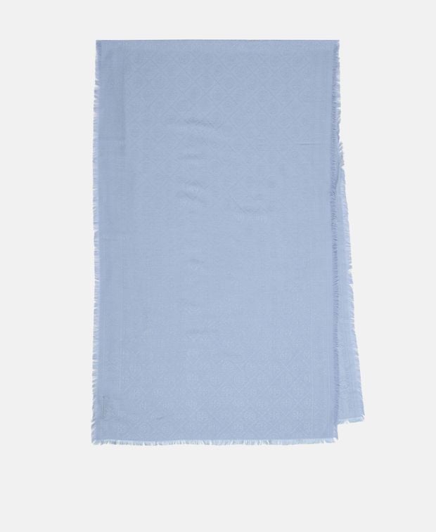 Tory Burch Silk-blend scarf Tmonogram