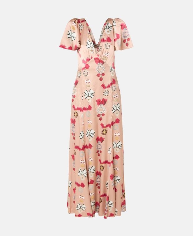 Temperley London Silk dress Reina