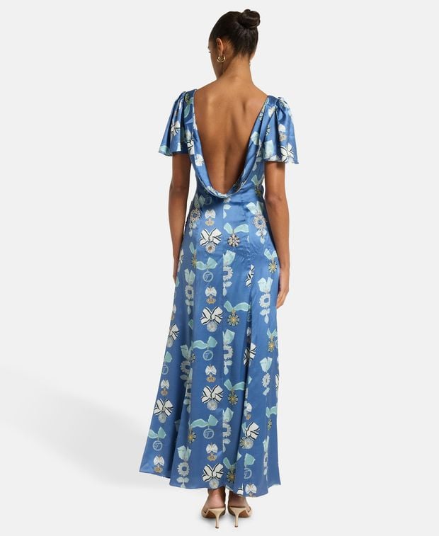 Temperley London Silk dress Reina