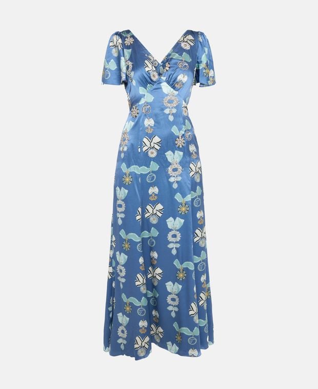 Temperley London Silk dress Reina