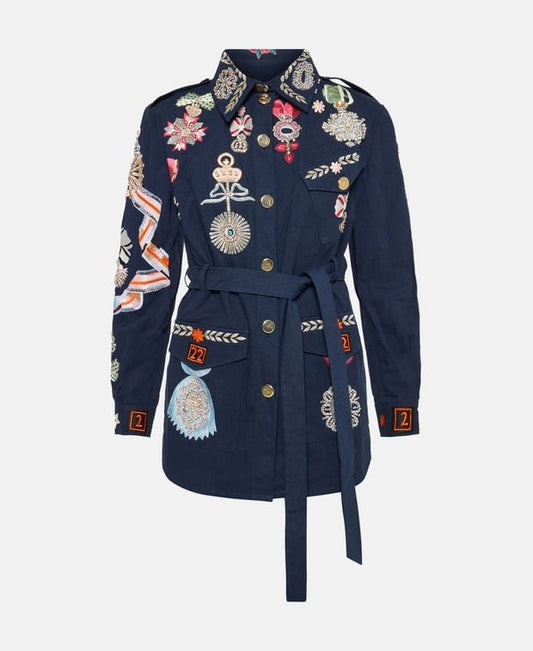 Temperley London Shirt jacket Diamantine